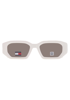 Tommy Hilfiger Grey Geometric Unisex Sunglasses TJ 0099/S 0VK6/IR 53
