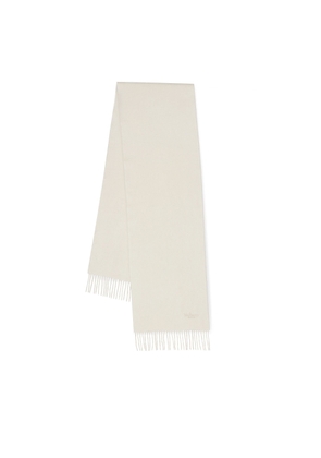 Mulberry Women's Cashmere Scarf Eggshell