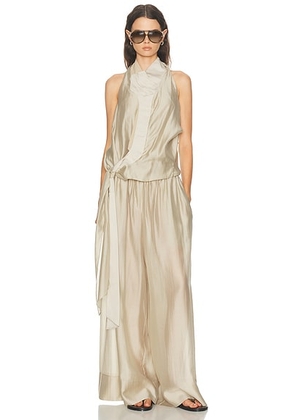 Entire Studios Fluid Top in Shells - Beige. Size M (also in ).