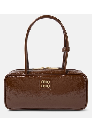 Miu Miu Beau patent leather shoulder bag