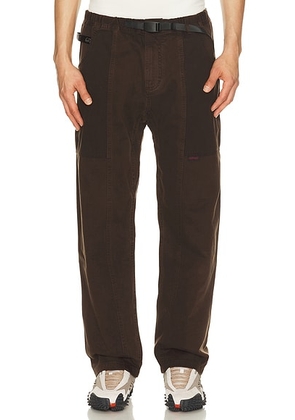 Gramicci Gadget Pant in Chocolate - Brown. Size L (also in M, S, XL/1X).