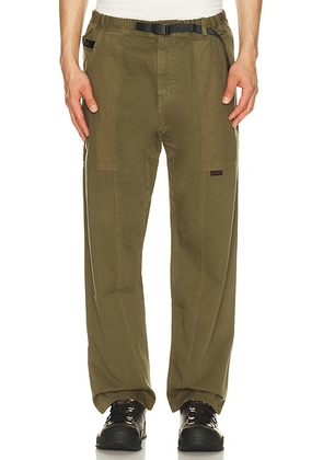 Gramicci Gadget Pant in Olive - Green. Size L (also in M, S, XL/1X).