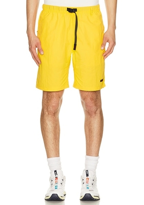 Gramicci Nylon Packable G-Short in Banana - Yellow. Size L (also in M, S, XL/1X).