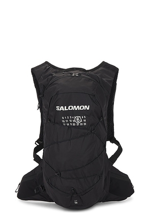 MM6 Maison Margiela x Salomon XT 15 Backpack in Black - Black. Size all.