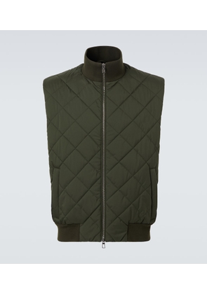 Loro Piana Windwish Storm quilted vest
