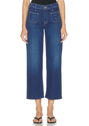 MOTHER The Patch Pocket Mid Rise Maven Ankle Jeans in Cocktail Hour - Blue. Size 23 (also in 24, 25, 26, 27, 28, 29, 30, 31, 32, 33, 34).