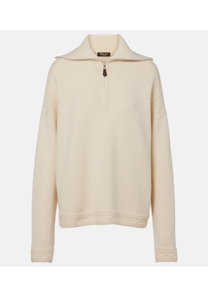 Loro Piana Carezza cashmere polo sweater