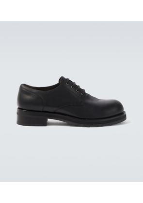 The Row Leather Derby shoes