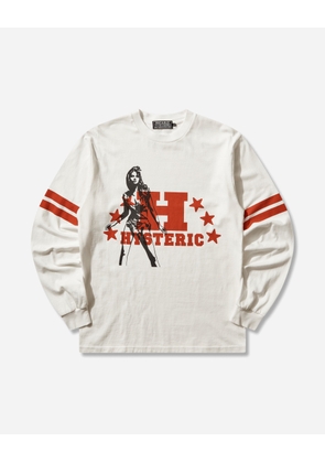 Men s H Stars Longsleeve T-Shirt White