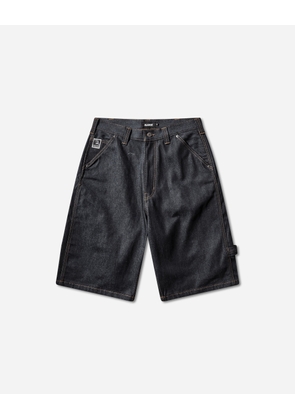 Men s Cut Out XL Loose Shorts Indigo