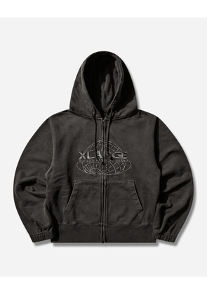 Men s World s Largest Brand Slim Zip Hoodie Black