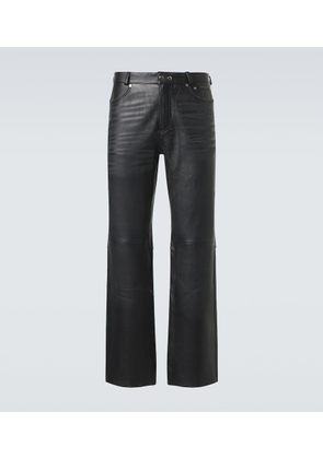 Our Legacy Carlson Cut straight leather pants