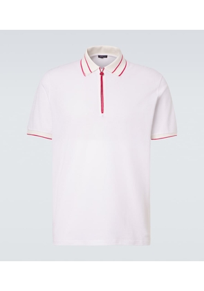 Kiton Cotton pique polo shirt