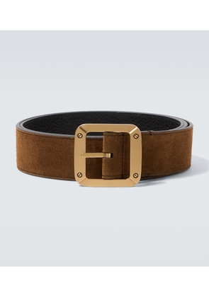 Acne Studios Reversible leather and suede belt