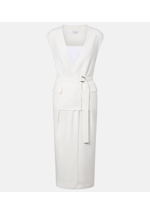 Brunello Cucinelli Belted wrap dress