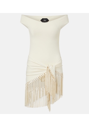 Taller Marmo Romy fringed swimsuit and beach cover-up set