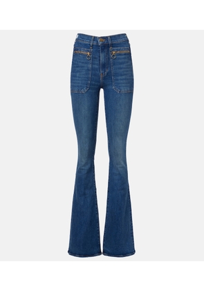 Veronica Beard Beverly flared jeans