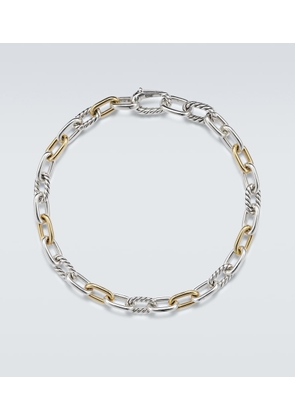 David Yurman DY MadisonÂ® 925 sterling silver and 18kt gold bracelet