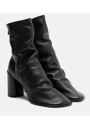 Lemaire Glove leather ankle boots