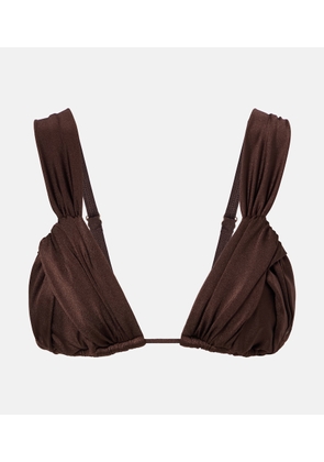 Bananhot Iris draped bikini top