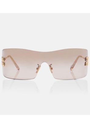 Miu Miu Aube shield sunglasses