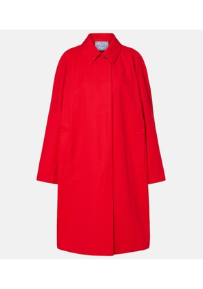 Prada Gabardine car coat