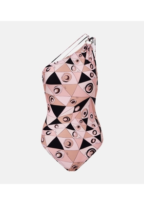 Pucci Occhi one-shoulder swimsuit