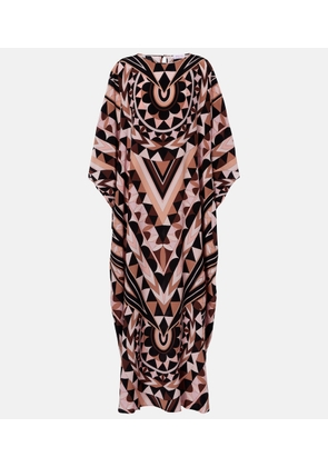 Pucci Manuba silk crepe de chine kaftan