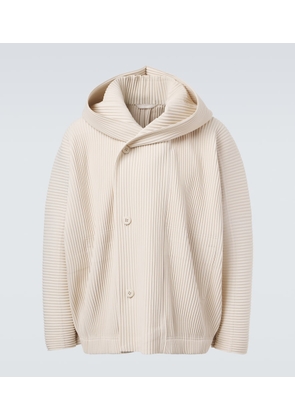 Homme Plisse Issey Miyake Monthly Colors: March pleated double-breasted cardigan