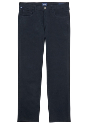 Citizens OF Humanity Elijah Straight-leg Stretch-twill Trousers - Navy - W34 (W34 / L)