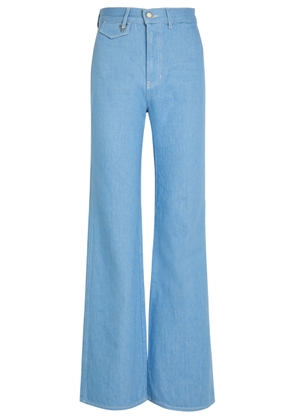 Veronica Beard Crosbie Wide-leg Jeans - Light Blue - 28 (W28 / UK10 / S)