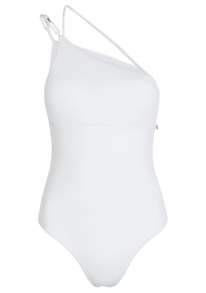 Max Mara Chappa One-shoulder Swimsuit - White - IB (UK6 / XS)