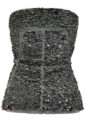 Rick Owens Sequin-embellished Mesh top - Black - 40 (UK8 / S)