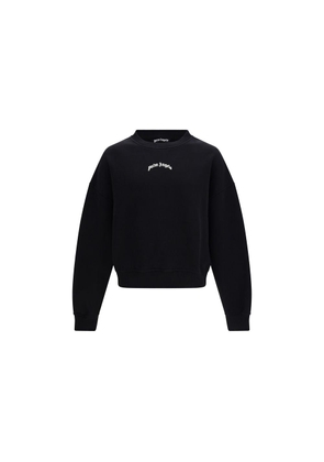 Palm Angels Black Cotton Sweatshirt - L