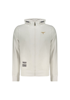 Accademia Militare Bianco Cotton Men's Sweatshirt - S
