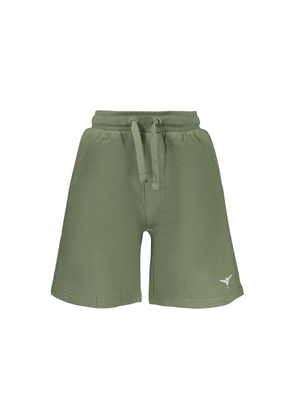 Accademia Militare Verde Cotton Men's Sweatpants - S