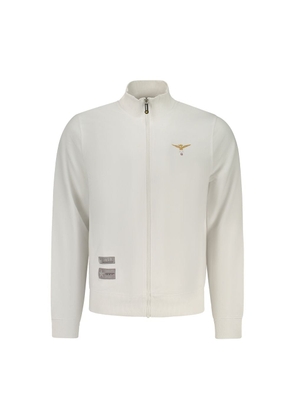 Accademia Militare Bianco Cotton Mens Sweatshirt - S