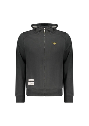 Accademia Militare Black Cotton Men's Sweatshirt - S