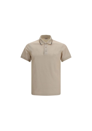 Burberry Beige Cotton Polo Shirt - L