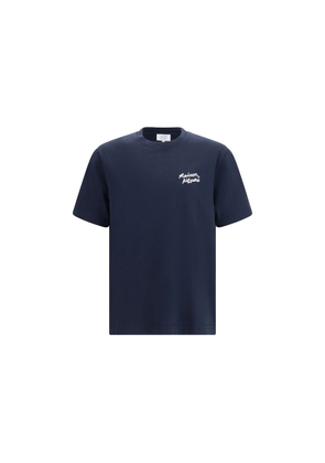 Maison Kitsuné Blue Cotton Bodysuit - L