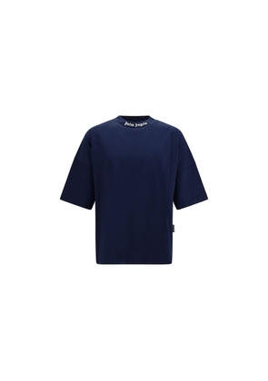 Palm Angels Blue Cotton Sportswear - L