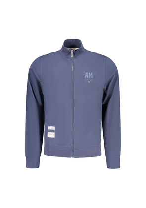 Accademia Militare Blue Cotton Men Sweatshirt - S