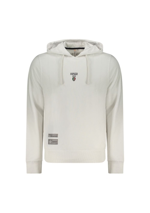 Accademia Militare White Cotton Men Sweatshirt - M
