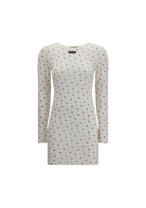 Miu Miu White Cotton Casual Dress - XS