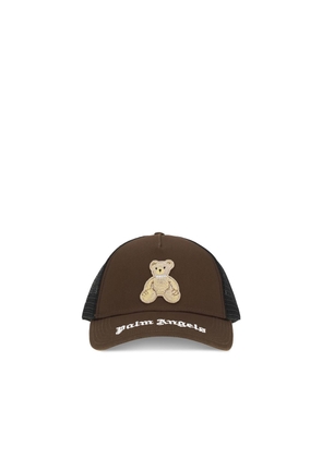 Palm Angels Brown Cotton Cap (Baseball Hat) - UNI