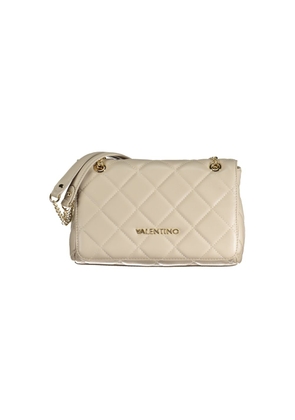 Mario Valentino Beige Polyurethane Women Handbag