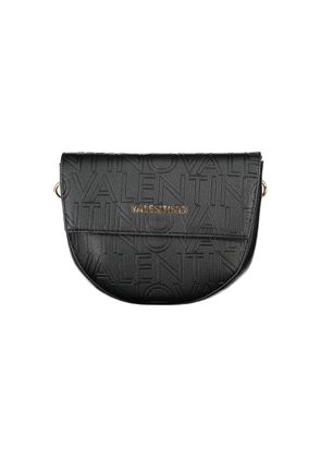 Mario Valentino Black Polyurethane Women Handbag