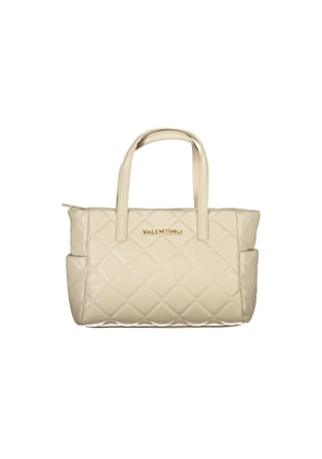 Mario Valentino Beige Polyurethane Women Handbag