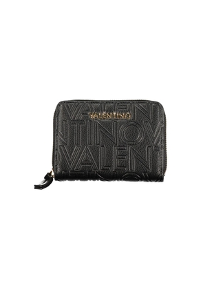 Mario Valentino Black Polyurethane Women Wallet