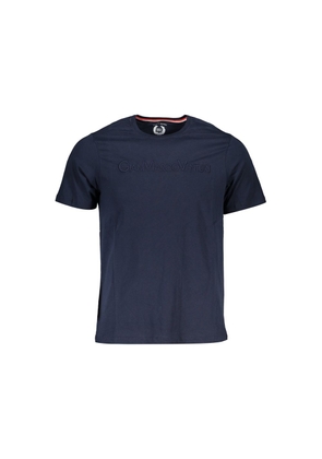 Gianmarco Venturi Blue Cotton T-Shirt - L
